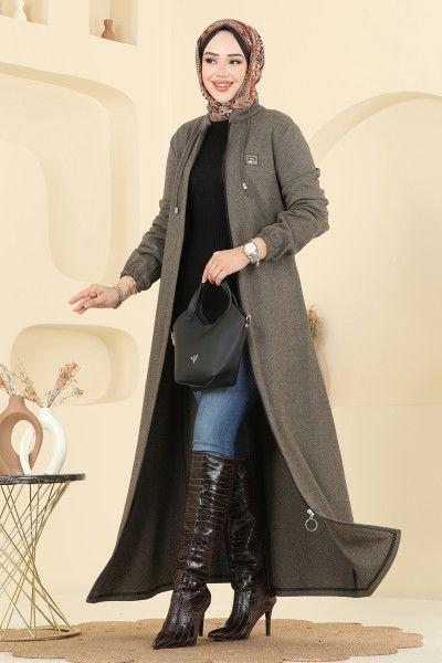 P.L. - Abaya PL9170-MS Brown