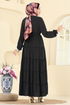 Abaya PL9174-MS Black - Thumbnail