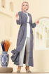 Abaya PL9174-MS Gray - Thumbnail