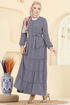 Abaya PL9174-MS Gray - Thumbnail