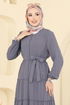 Abaya PL9174-MS Gray - Thumbnail