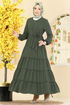 Abaya PL9174-MS Khaki - Thumbnail