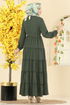 Abaya PL9174-MS Khaki - Thumbnail