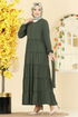 Abaya PL9174-MS Khaki - Thumbnail