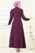 Abaya PL9191-MS Damson - Thumbnail