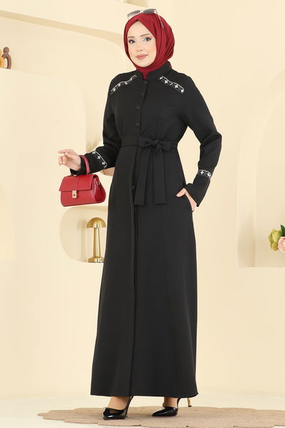 P.L. - عباءة أسود PL9196-MS - 423648