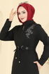 Abaya PL9197-MS Black - Thumbnail