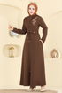 Abaya PL9197-MS Brown - Thumbnail