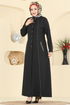 Abaya PL9201-MS Black - Thumbnail