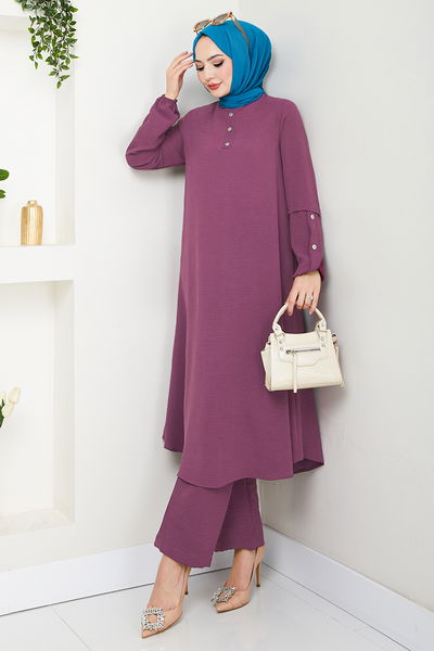 MRV M.H. - Accessoire Boutonné Équipe Numéro de pièce 4012MH1062-M Sombre Lilas - 353429