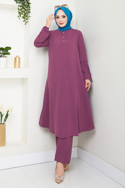 MRV M.H. - Accessoire Boutonné Équipe Numéro de pièce 4012MH1062-M Sombre Lilas - 353433