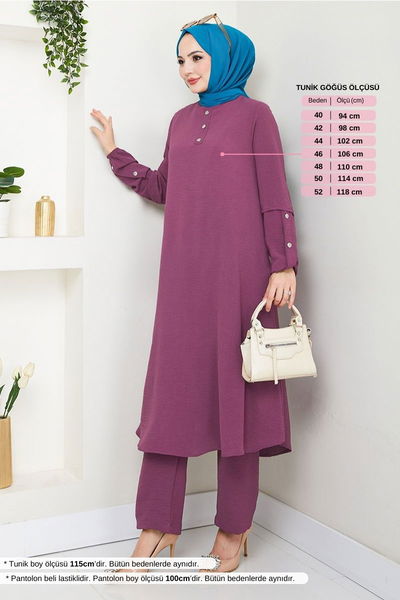 MRV M.H. - Accessoire Boutonné Équipe Numéro de pièce 4012MH1062-M Sombre Lilas - 353927