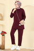 Arma Detaylı Modal Takım 2732AYD574-MS Bordo - Thumbnail