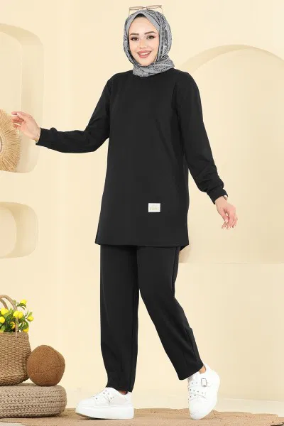 A.Y.D. - Arma Detaylı Modal Takım 2732AYD574-MS Siyah