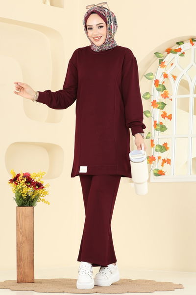 A.Y.D. - Arma Detaylı Spor Takım 2758AYD574-MS Bordo - 411789