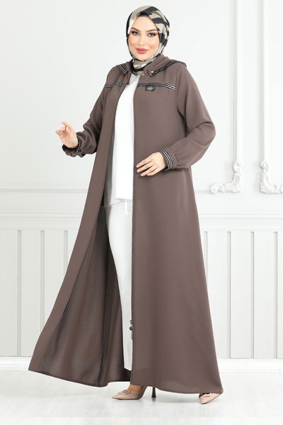 MRV E.S.L. - Armalı Detay Ferace 1013ESL1097-M Koyu Vizyon - 352651