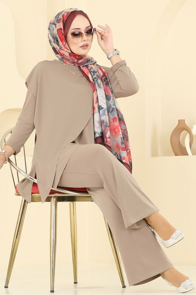 U.Z. - Asimetrik Kesim Sandy Takım 6026UZ662-MS Vizyon - 386657