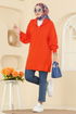 Balon Kol Triko Tunik 2753AYD574-MS Oranj - Thumbnail