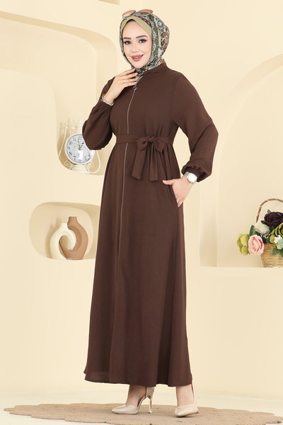 H.B.S. - Beli Kuşaklı Aerobin Ferace 3260HBS856-MS Kahve - 423715