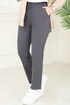 Beli Lastikli Pantolon 6626YG95-MS Füme - Thumbnail