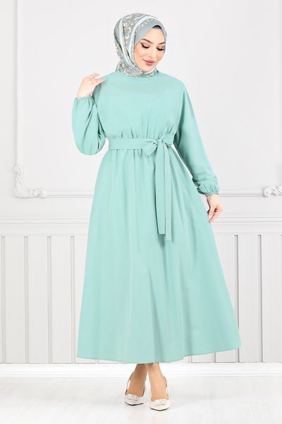 MRV M.R. - Beli Rubberized Dress 012MR1077-M Mint - 350563
