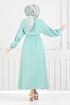 Beli Rubberized Dress 012MR1077-M Mint - Thumbnail