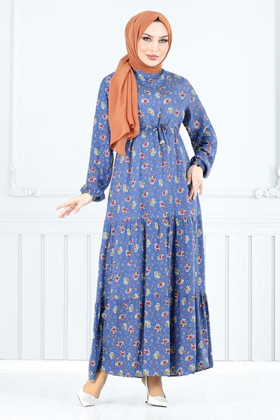 MRV O.Z.R. - Beli Tunneled Dress 810OZR1047-M Indigo - 351094