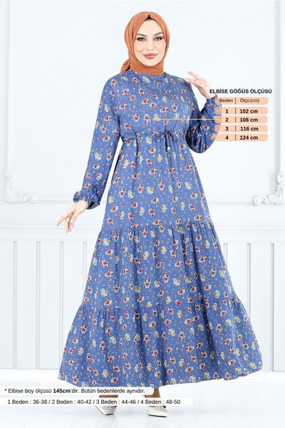 MRV O.Z.R. - Beli Tunneled Dress 810OZR1047-M Indigo - 352425