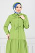 Beli Tunneled Hijab Dress 225ASN936-M Acid - Thumbnail