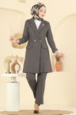 A.S.M. - Blazer Ceketli Kışlık Takım ASM2657-MS Kahve