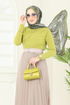 Blouse 4725AYD574-MS Oil Green - Thumbnail