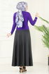 Blouse 4725AYD574-MS Purple - Thumbnail