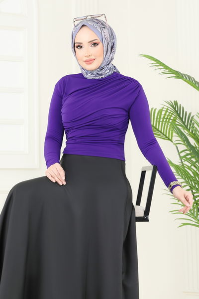 A.Y.D. - Blouse 4725AYD574-MS Purple - 371827