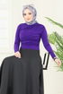 Blouse 4725AYD574-MS Purple - Thumbnail
