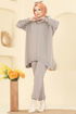 Boğazlı İkili Triko Takım 2737AYD574-MS Vizyon - Thumbnail