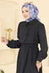 Bolero Detay Etekli Takım 2745SL432-MS Siyah - Thumbnail