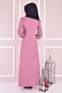 Buttoned Dress Rose Kurusu ASM21510 - Thumbnail