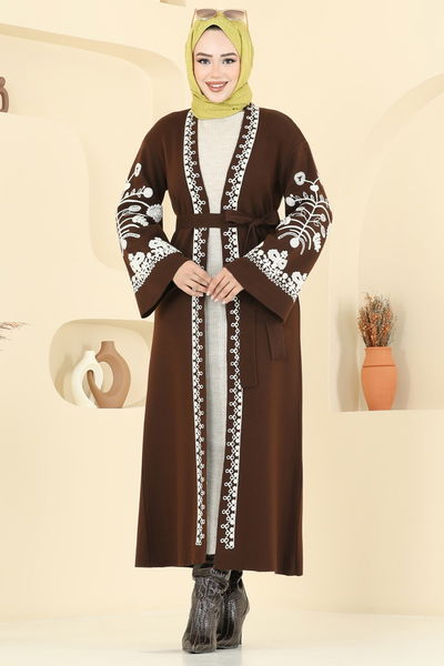 K.L. - Cardigan 10493KL398-MS Brown - 391754