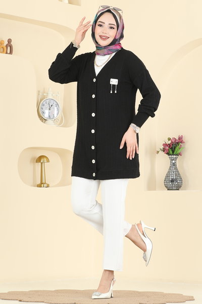 B.O. - Cardigan 204BO429-MS Black - 428509