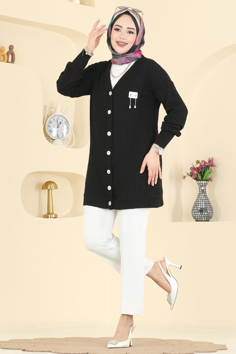 Cardigan 204BO429-MS Black