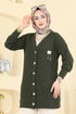 Cardigan 204BO429-MS Khaki - Thumbnail