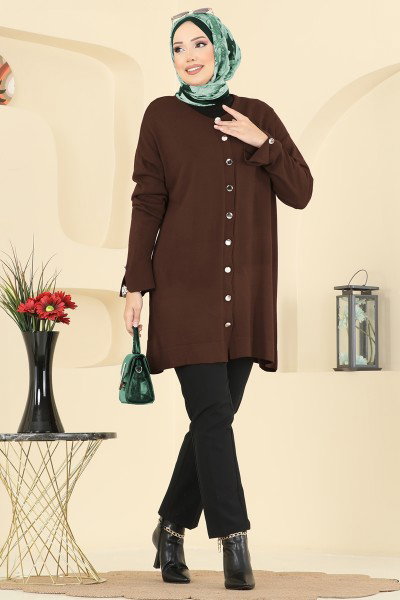 U.Z. - Cardigan 2437UZ662-MS Brown
