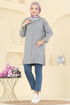 Cardigan 2437UZ662-MS Gray - Thumbnail