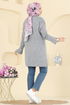 Cardigan 2437UZ662-MS Gray - Thumbnail