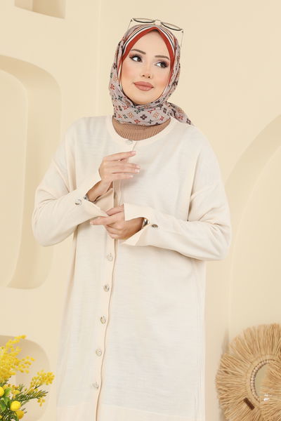 U.Z. - Cardigan 2437UZ662-MS Stone - 413775