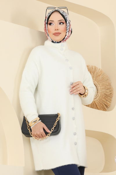 U.Z. - Cardigan 2447UZ662-MS Ecru - 411261