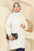 Cardigan 2447UZ662-MS Ecru - Thumbnail