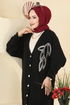 Cardigan 2502UZ662-MS Black - Thumbnail
