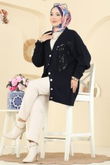 U.Z. - Cardigan 2502UZ662-MS Navy Blue
