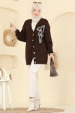 U.Z. - Cardigan 2502UZ662-MS Silver&Brown